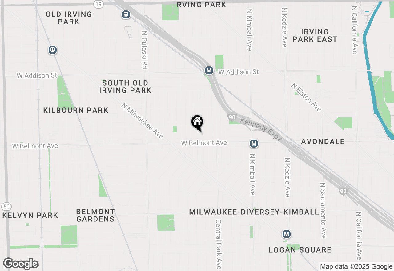 Map of 3224 N Lawndale Avenue #1, Chicago, IL 60618