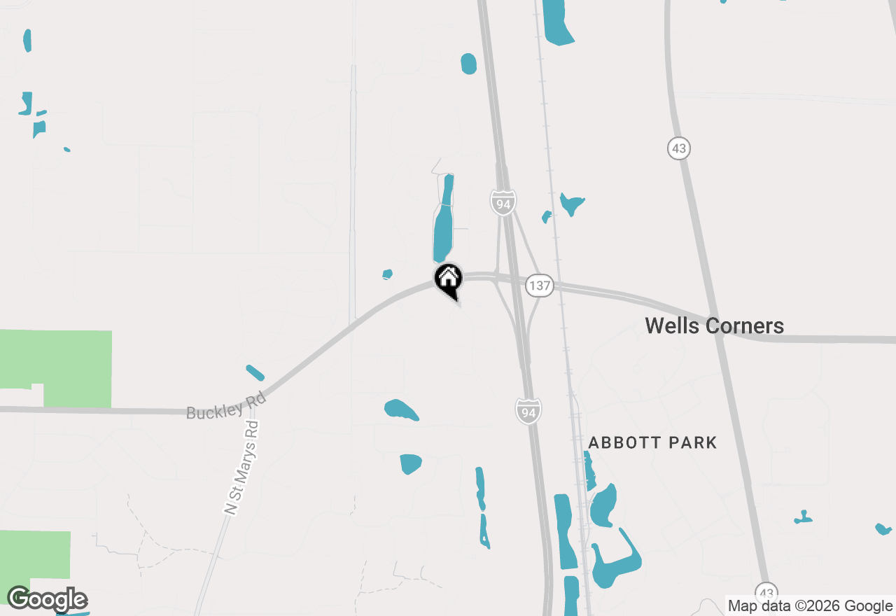 Map of 14200 Oakwood Court, Libertyville, IL 60048