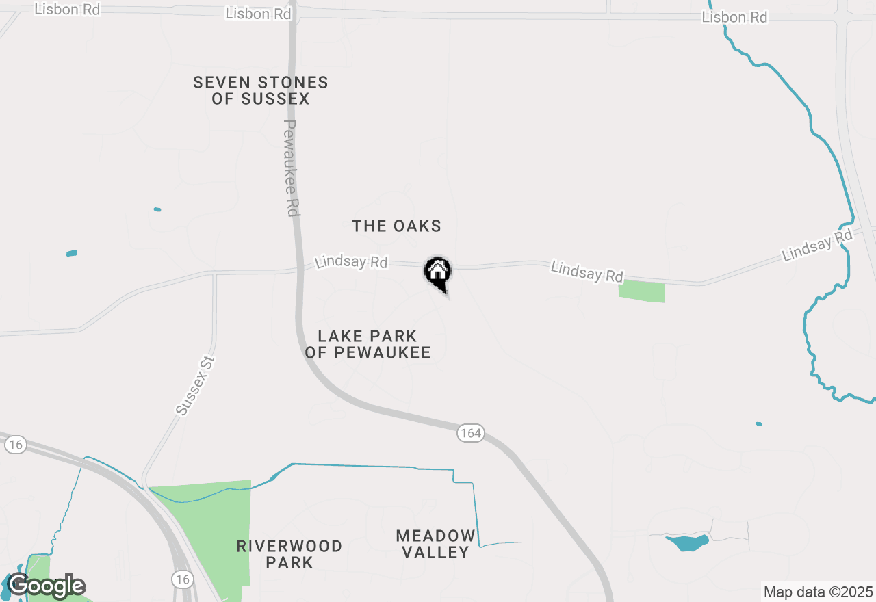 Map of 929 Chesterwood Ct, Pewaukee, WI 53072