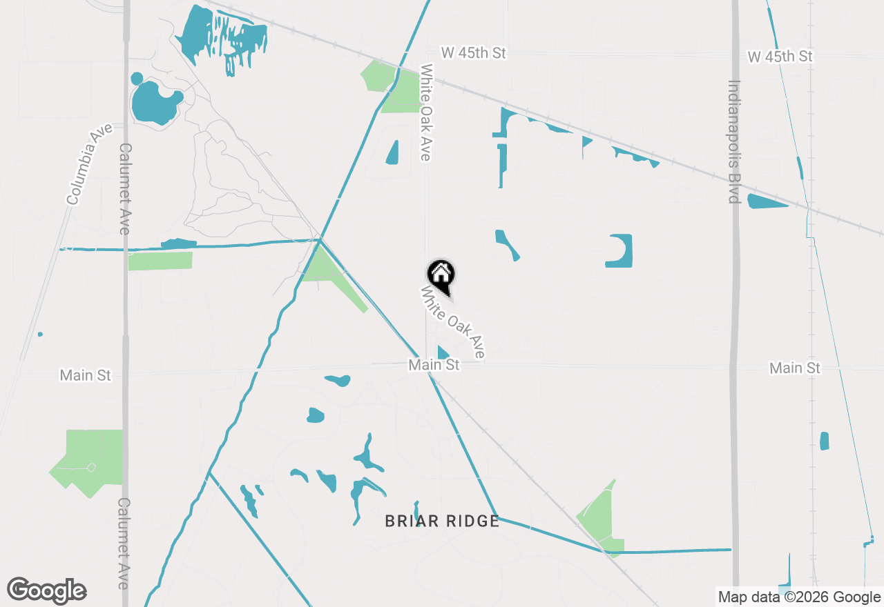 Map of 1620 Cherry Blossom Drive, Munster, IN 46321