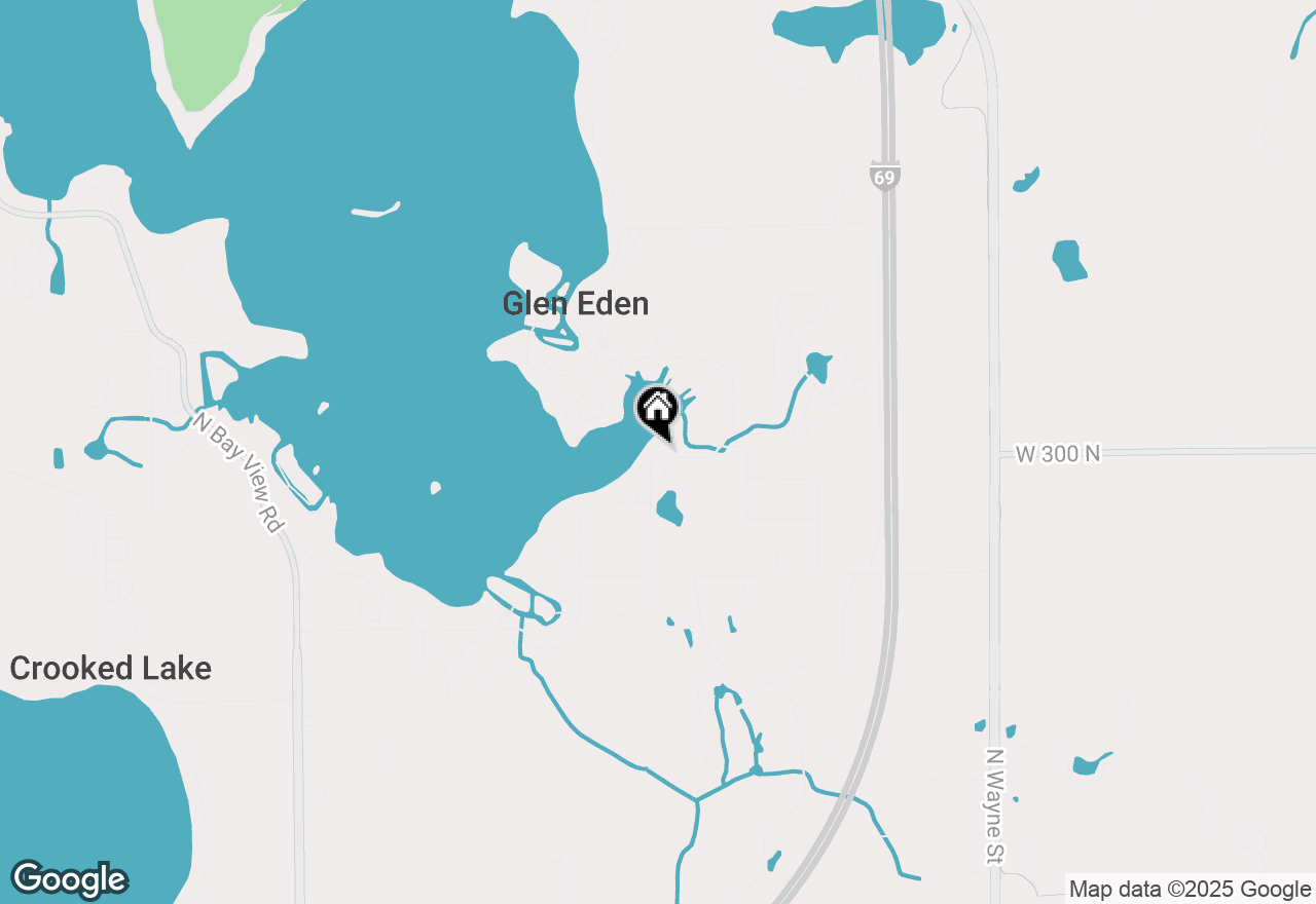 Map of 2080 Lane 200 Lake James, Angola, IN 46703