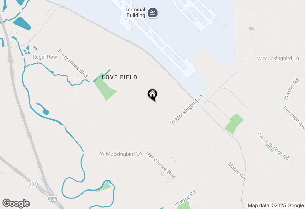 Map of 6911 Mohawk Drive, Dallas, TX 75235