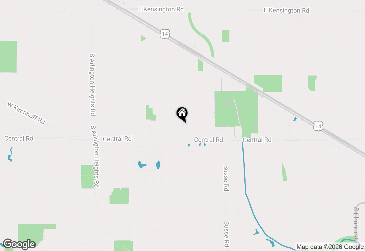 Map of 909 S Mckinley Avenue #2A, Arlington Heights, IL 60005