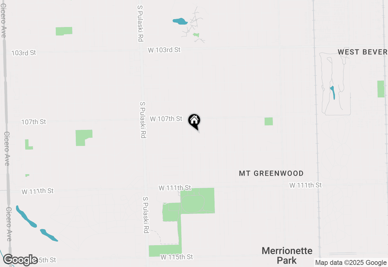 Map of 3700 W 108th Street, Chicago, IL 60655