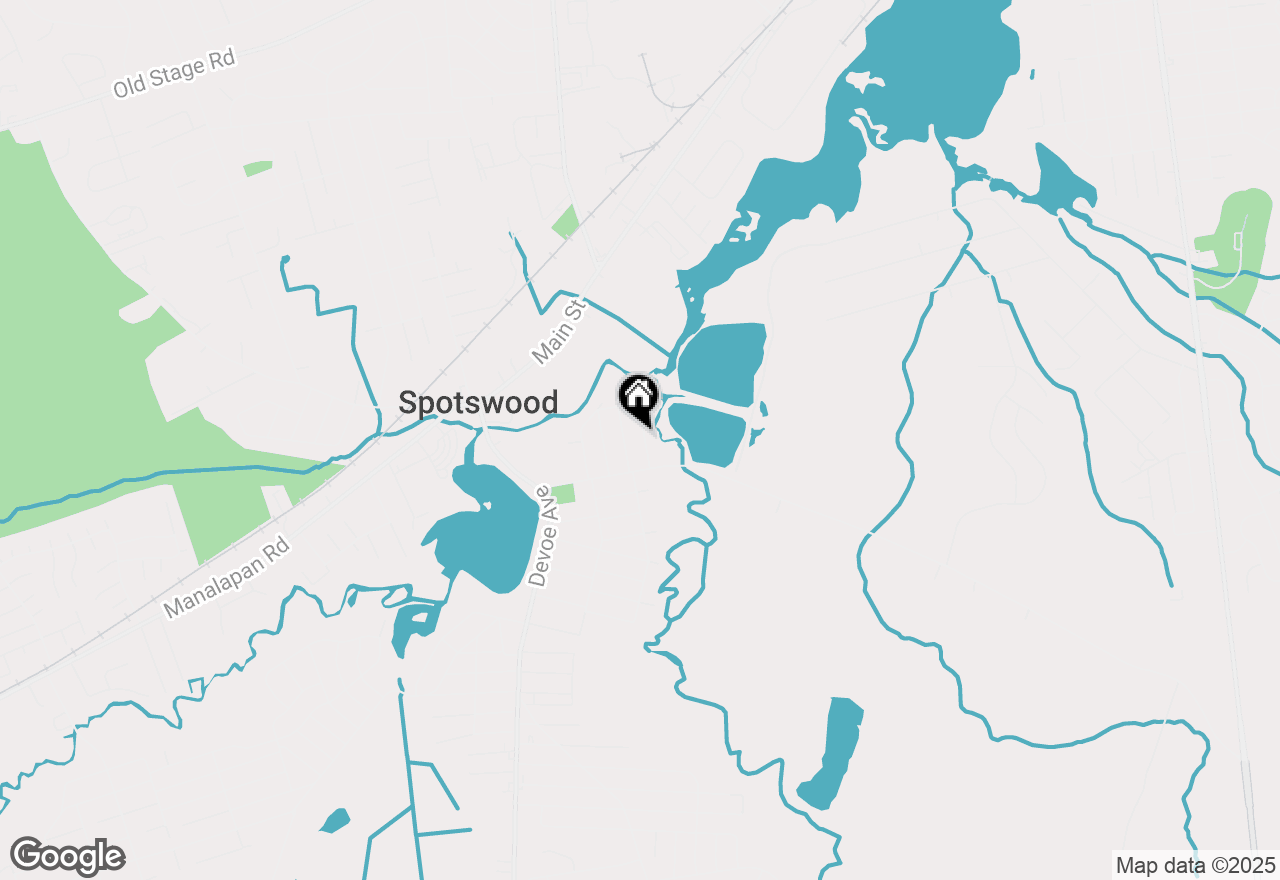 Map of 27 Brookside Road, Spotswood, NJ 08884