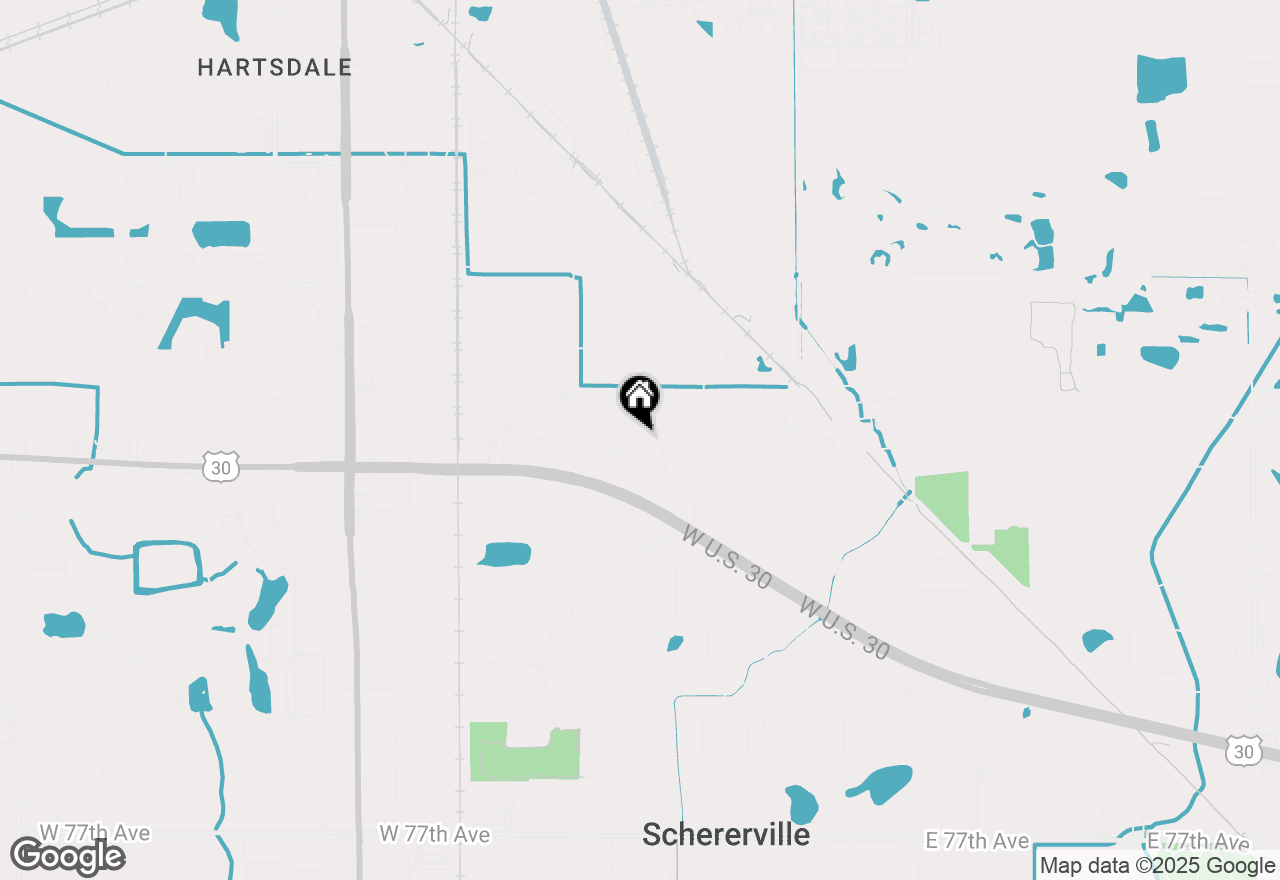 Map of 1649 Kuhn Drive, Schererville, IN 46375