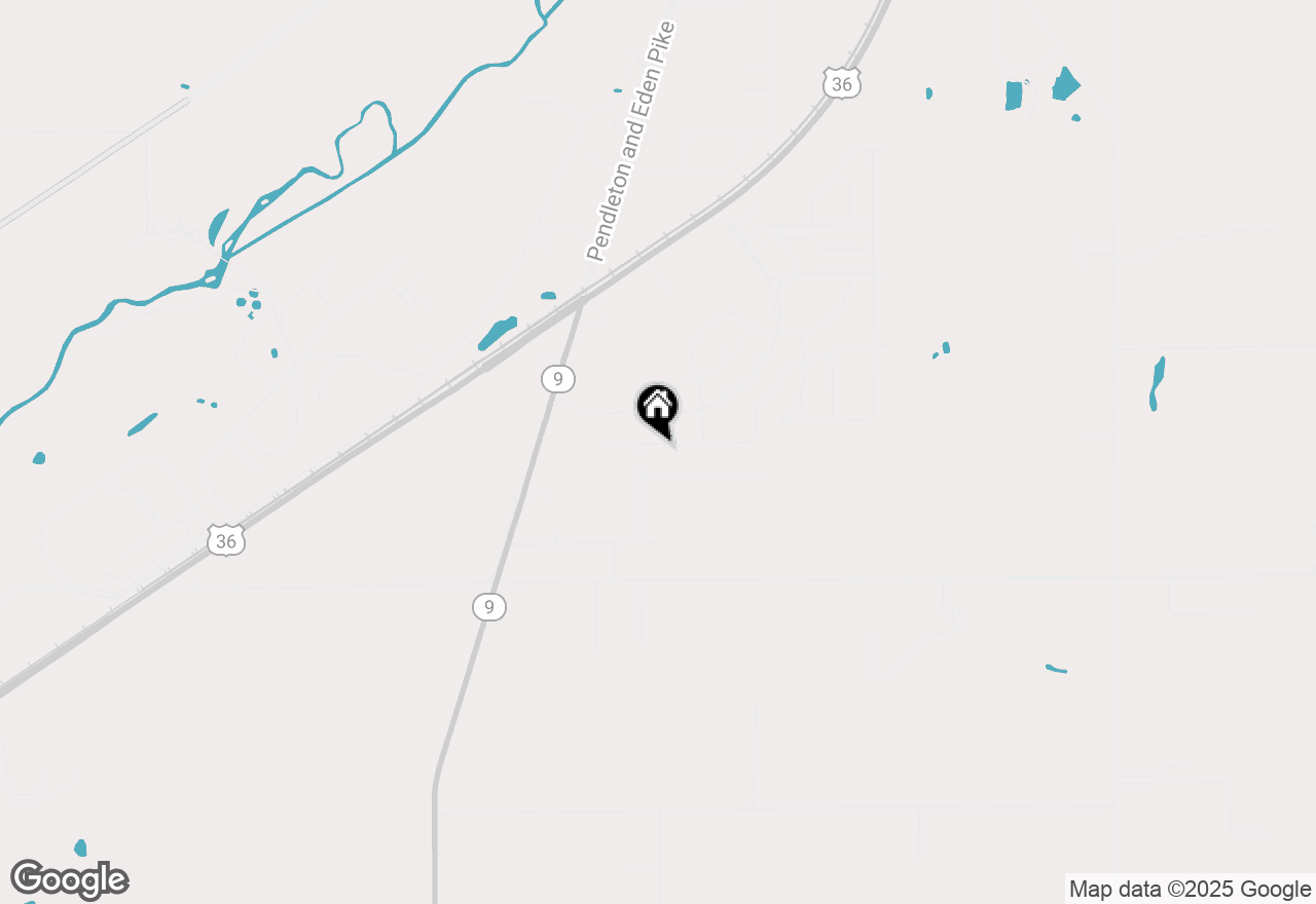 Map of 108 Winding Brook Way, Pendleton, IN 46064