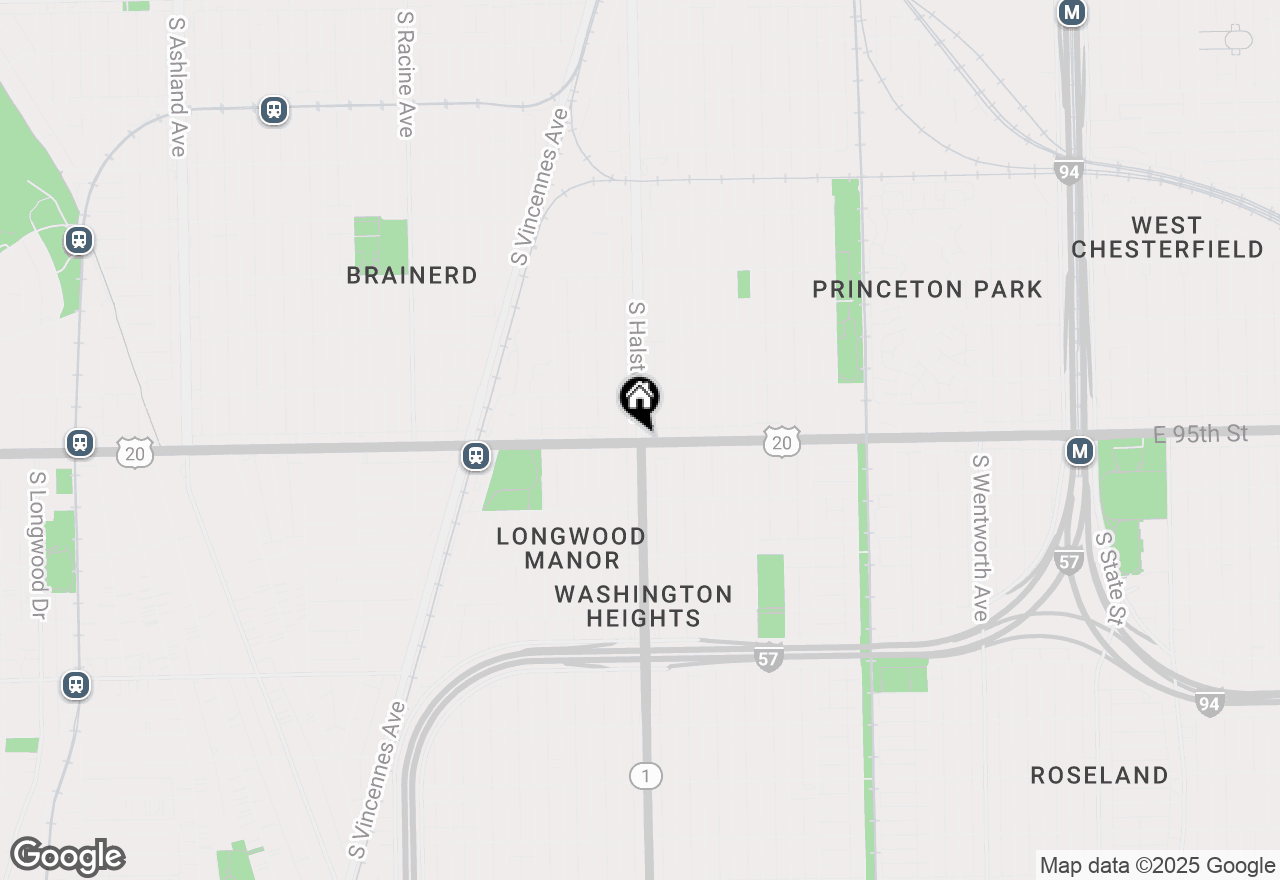 Map of 10801-25 S Halsted Street, Chicago, IL 60628