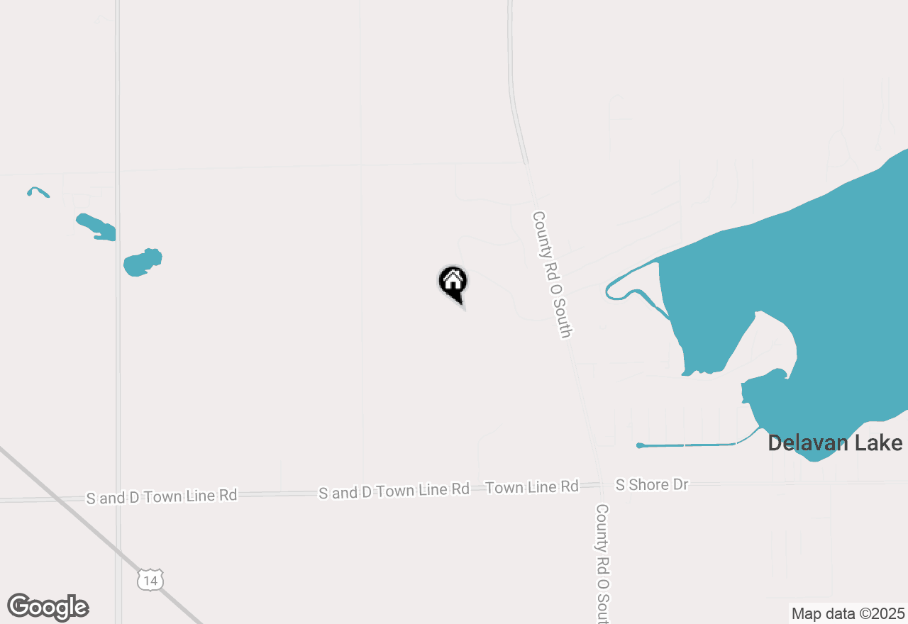 Map of 7979 Windmill Way, Delavan, WI 53115