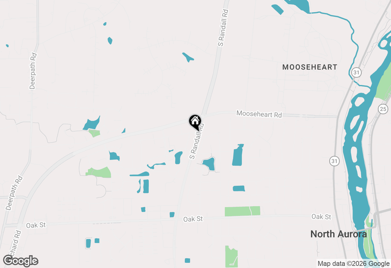 Map of 1000 Kilbery Lane #103, North Aurora, IL 60542