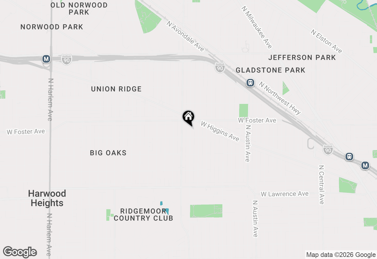 Map of 5126 N Mulligan Avenue, Chicago, IL 60630