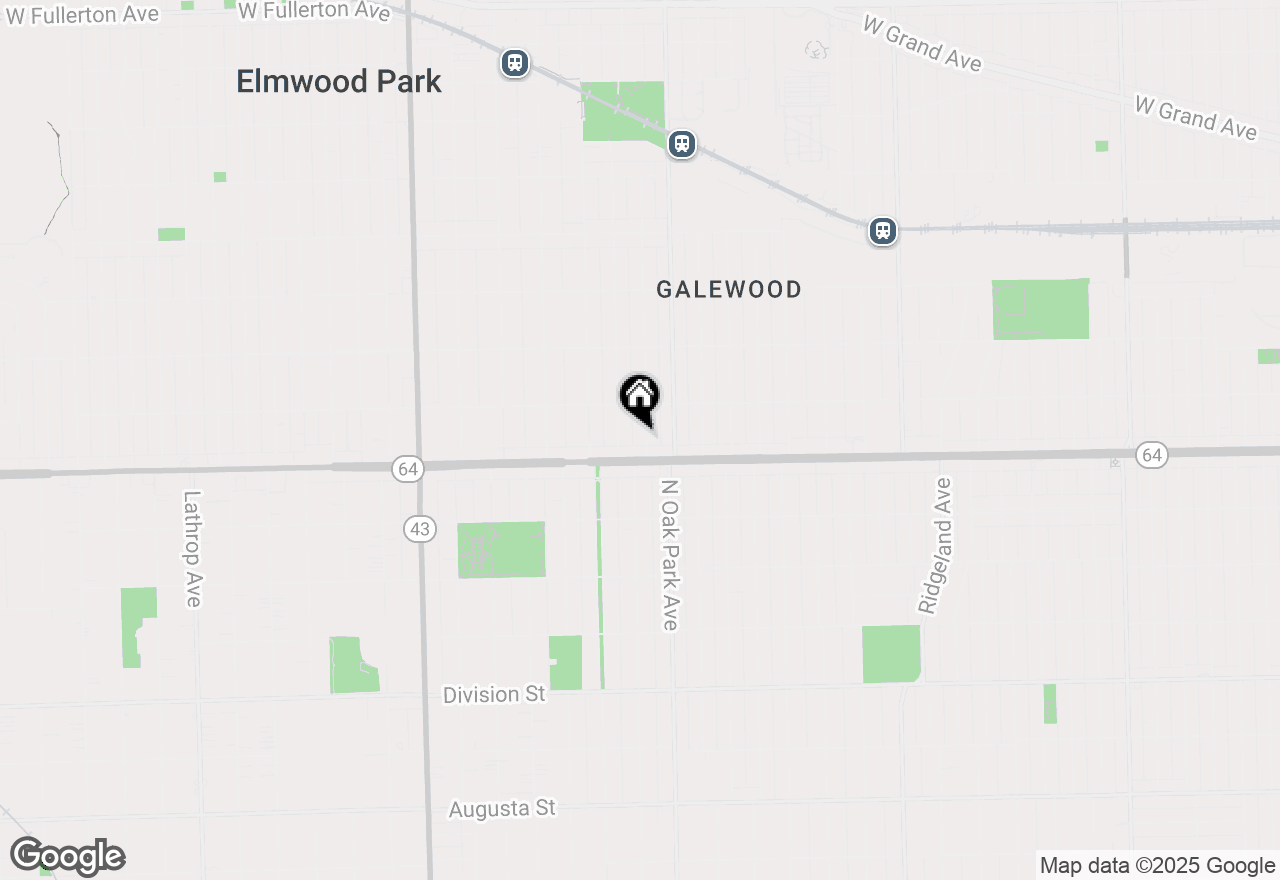 Map of 1620 N Newcastle Avenue, Chicago, IL 60707