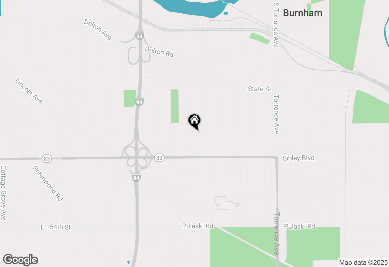 Map of 403 Clyde Avenue, Calumet City, IL 60409