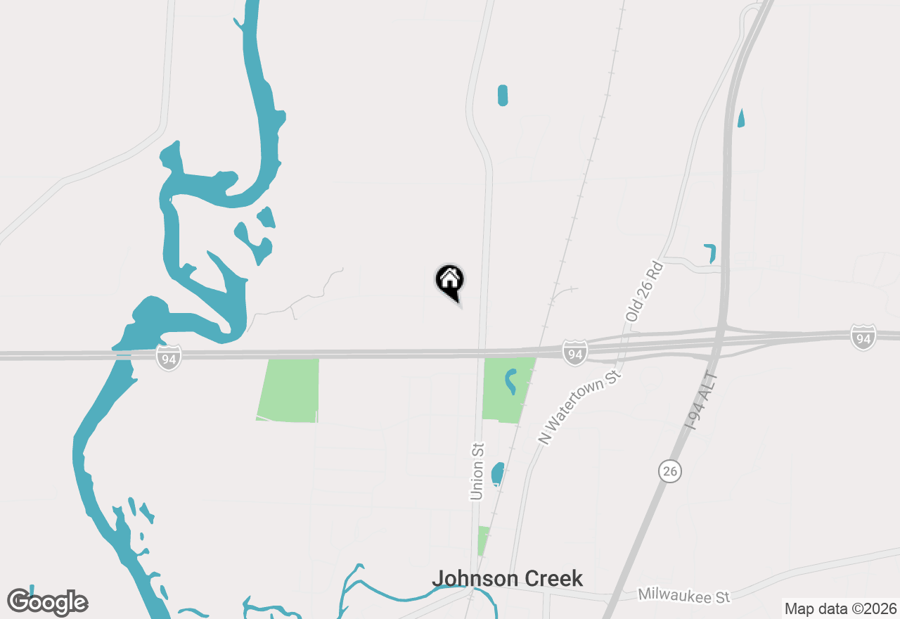 Map of 756 Pleasant Park Ct, Johnson Creek, WI 53038