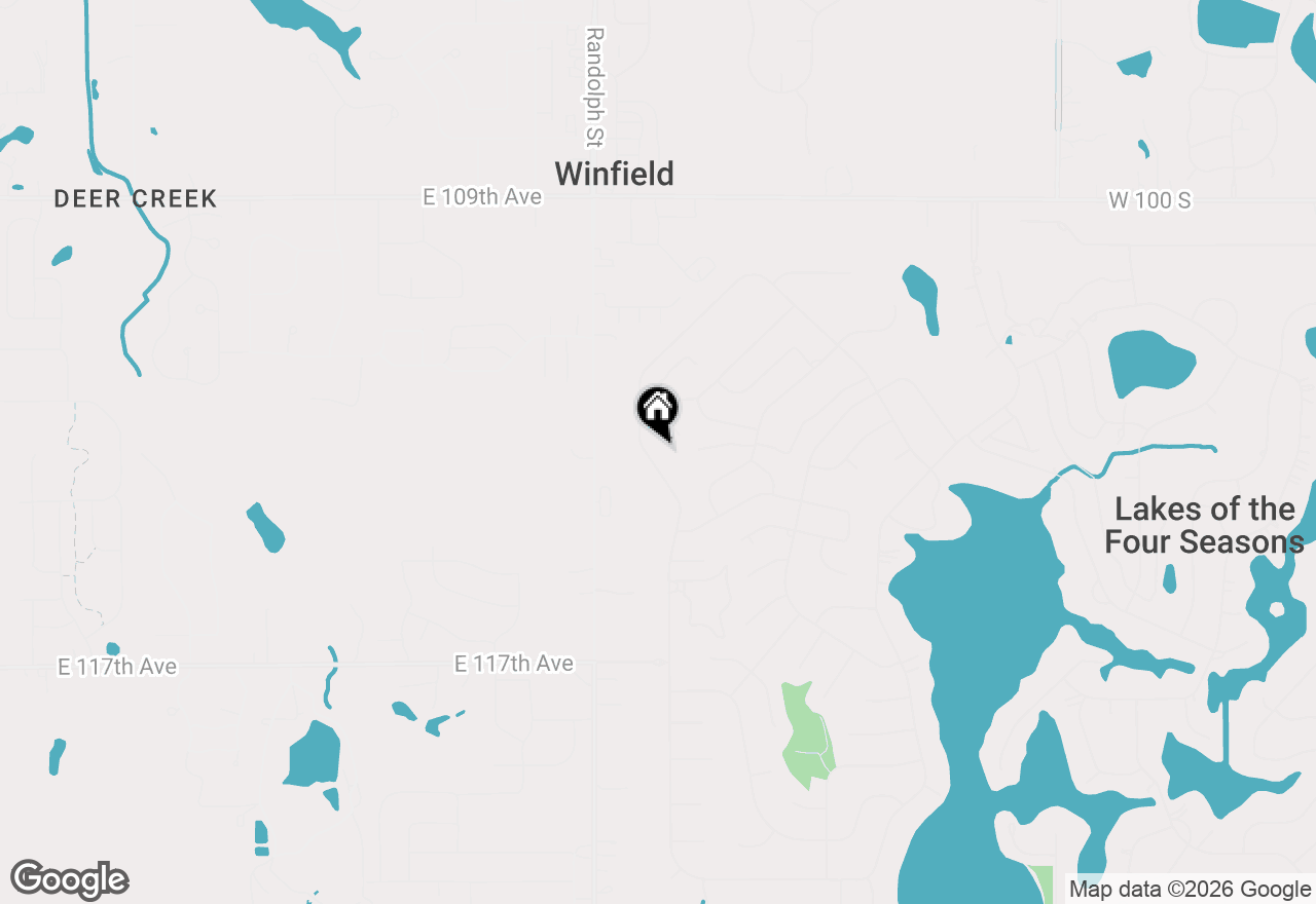 Map of 3771 Kingsway Drive, Crown Point, IN 46307