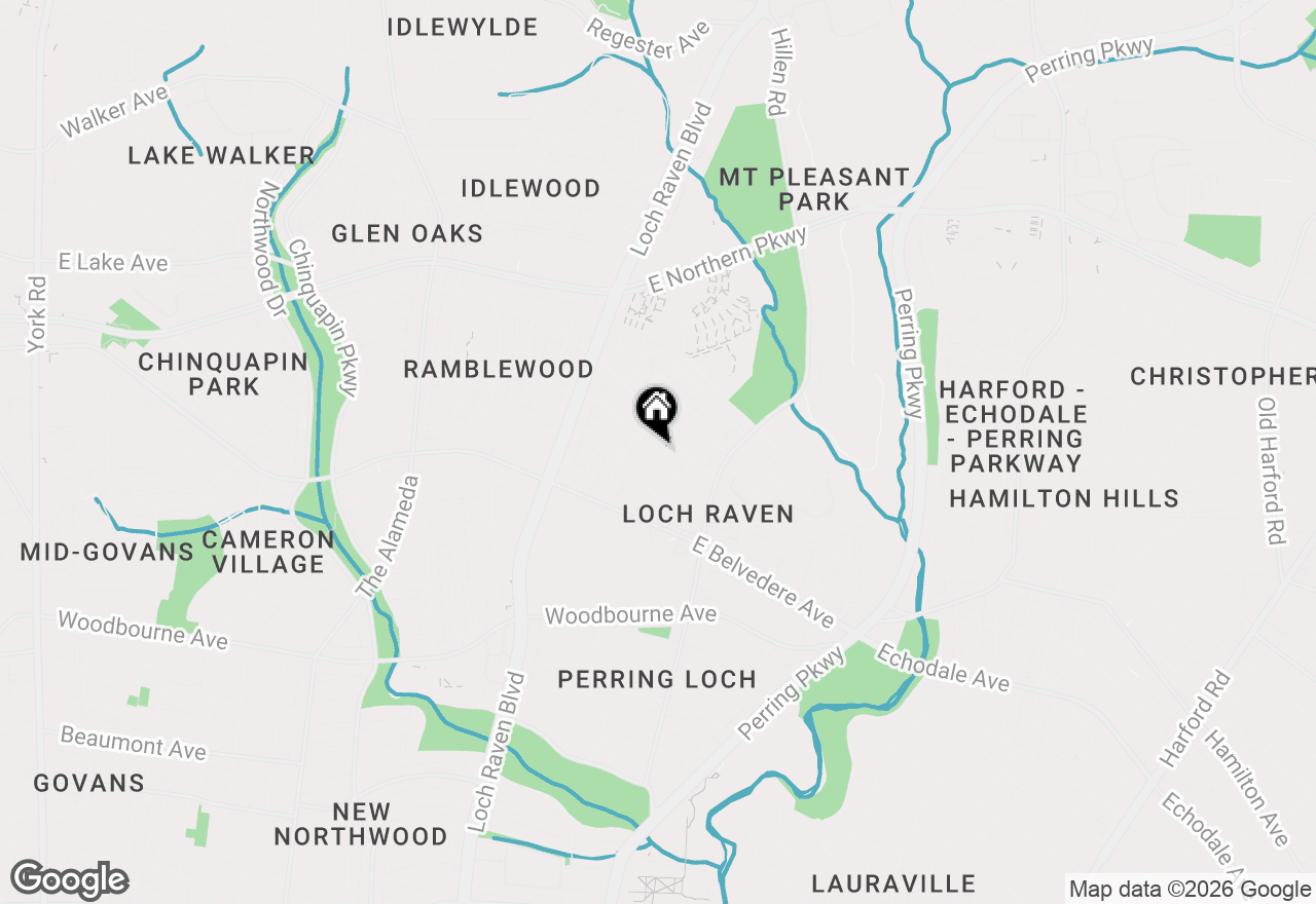 Map of 1620 Gleneagle Road, Baltimore, MD 21239