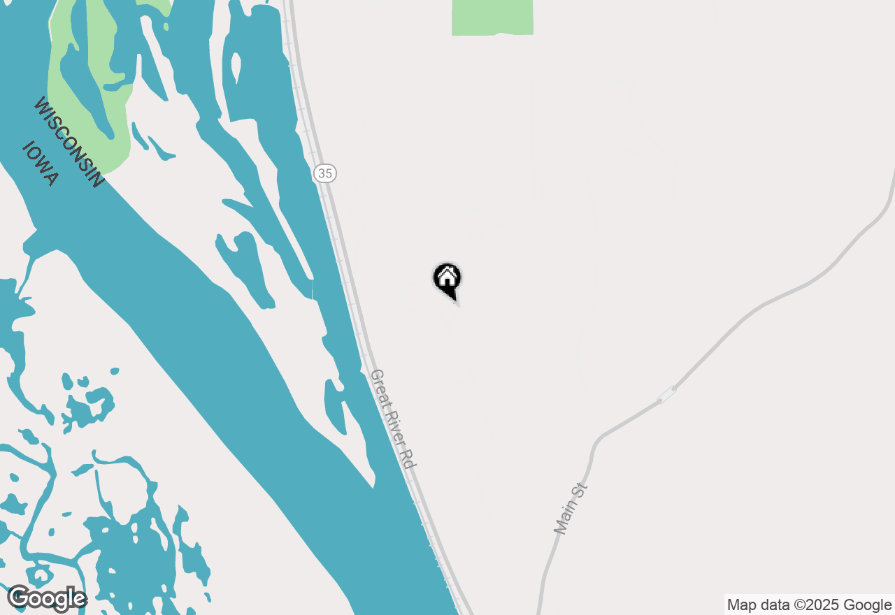 Map of 246 American Heritage Rd, De Soto, WI 54624