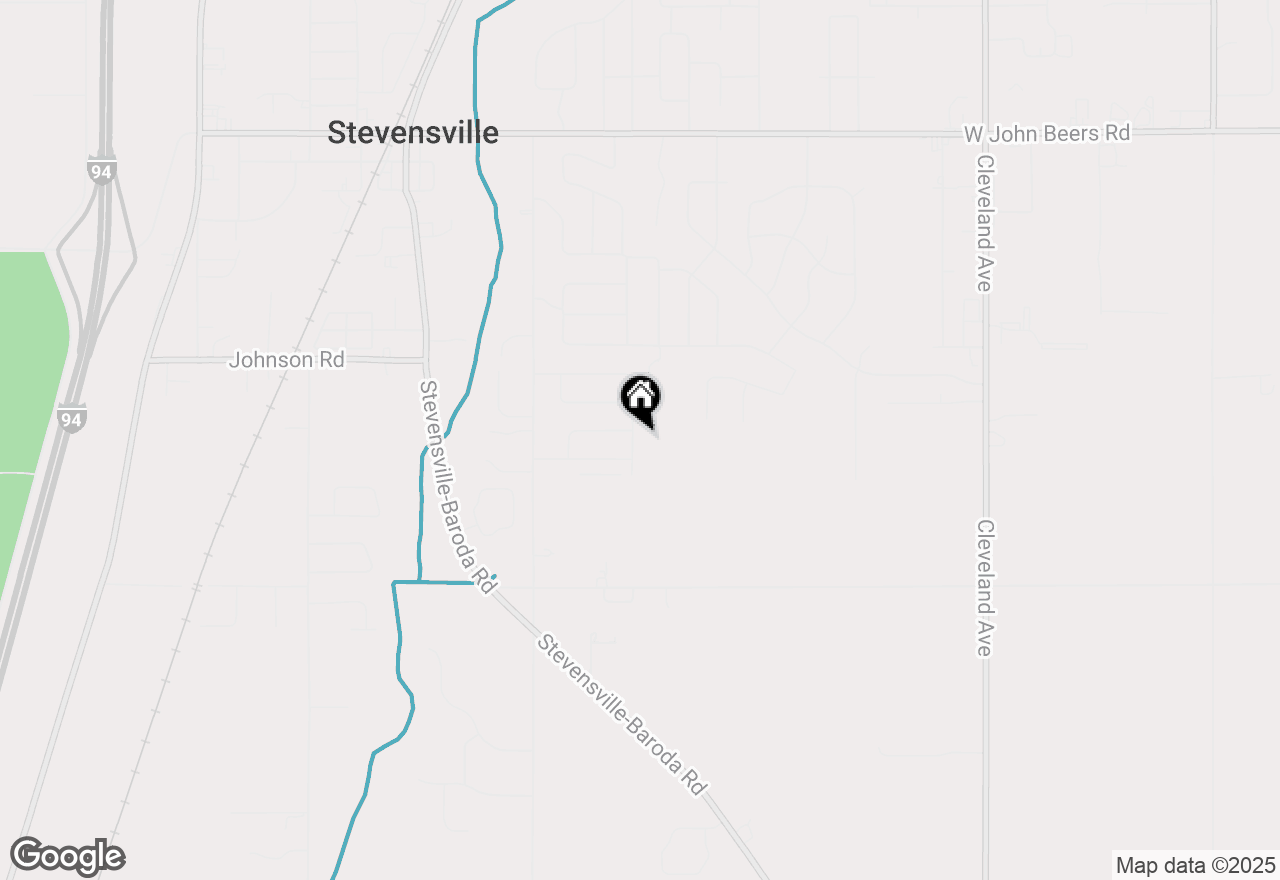 Map of 6257 Lara Lane, Stevensville, MI 49127