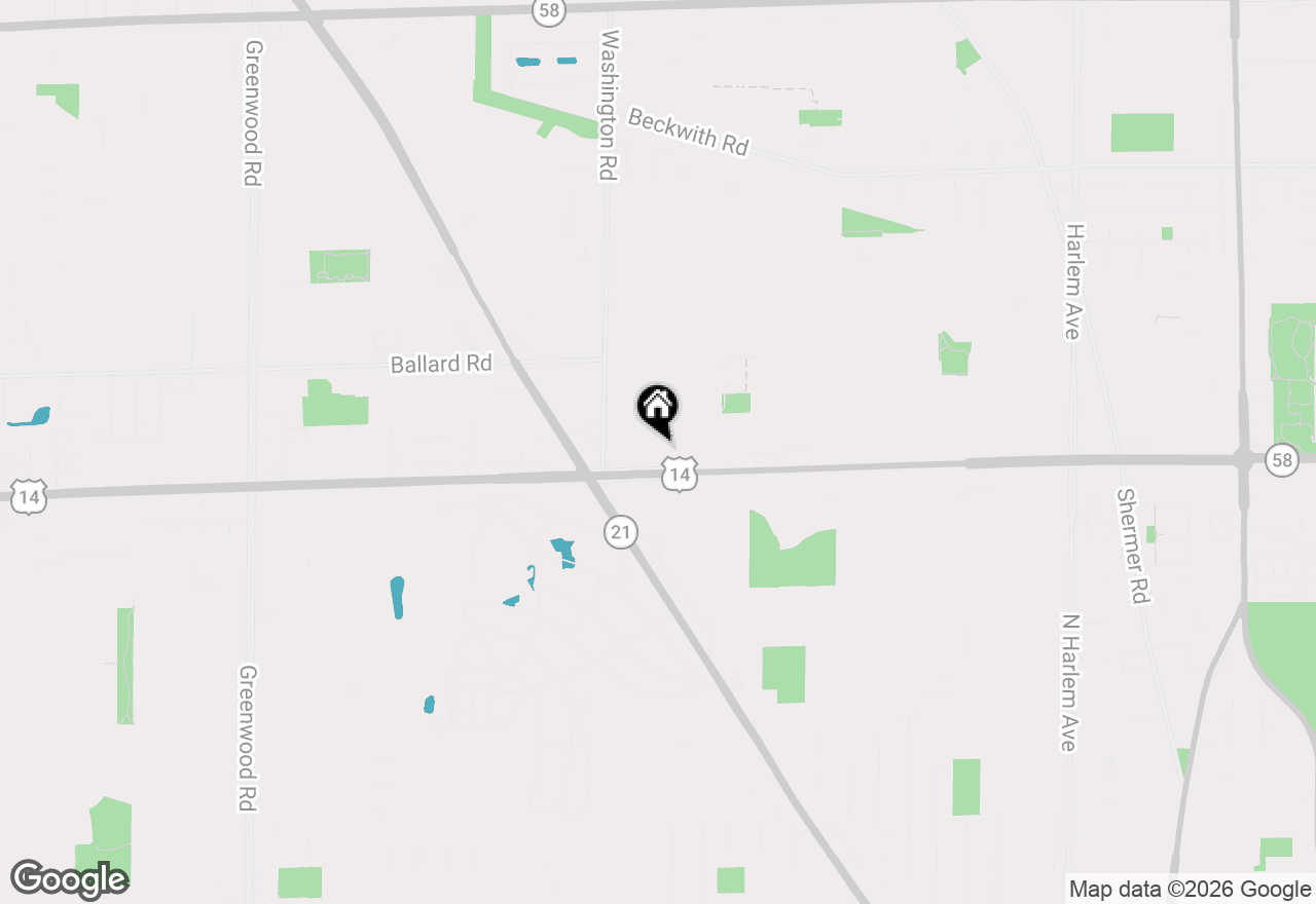 Map of 8820 N Elmore Street, Niles, IL 60714