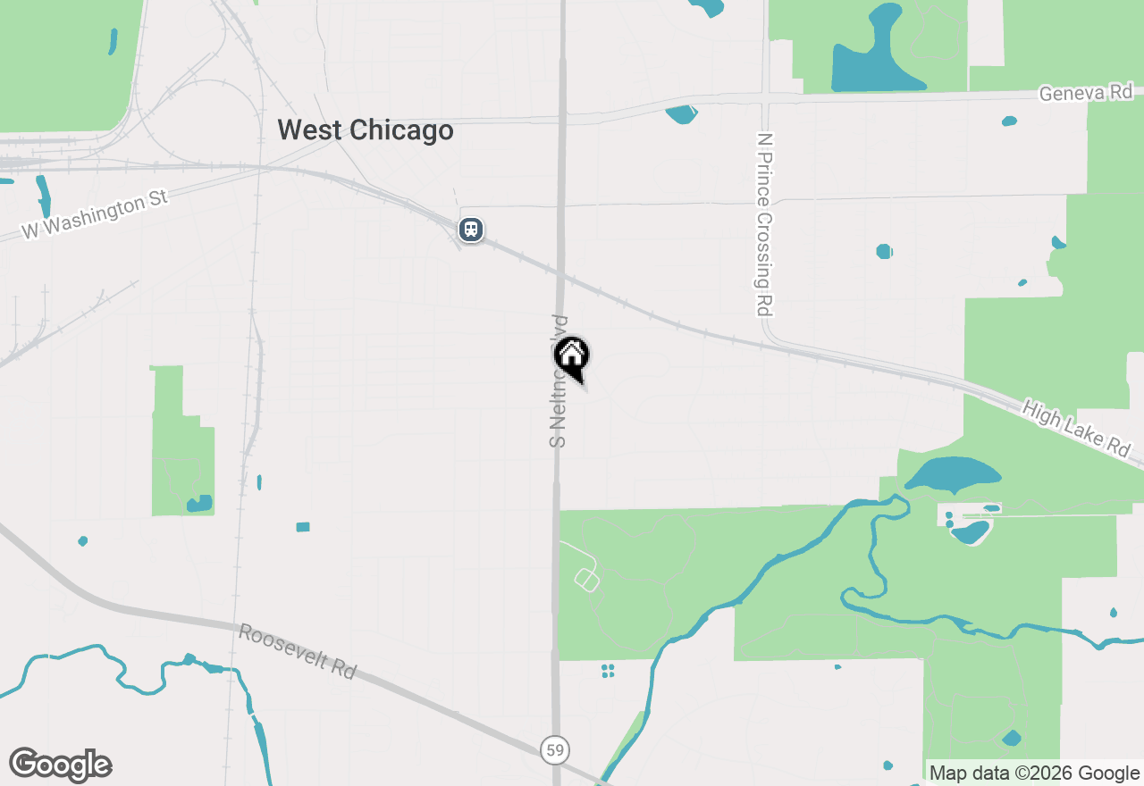 Map of 29W360 Brown Street, West Chicago, IL 60185