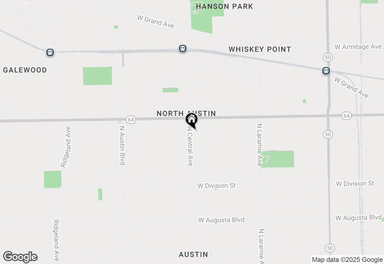 Map of 1509 N Central Avenue, Chicago, IL 60651