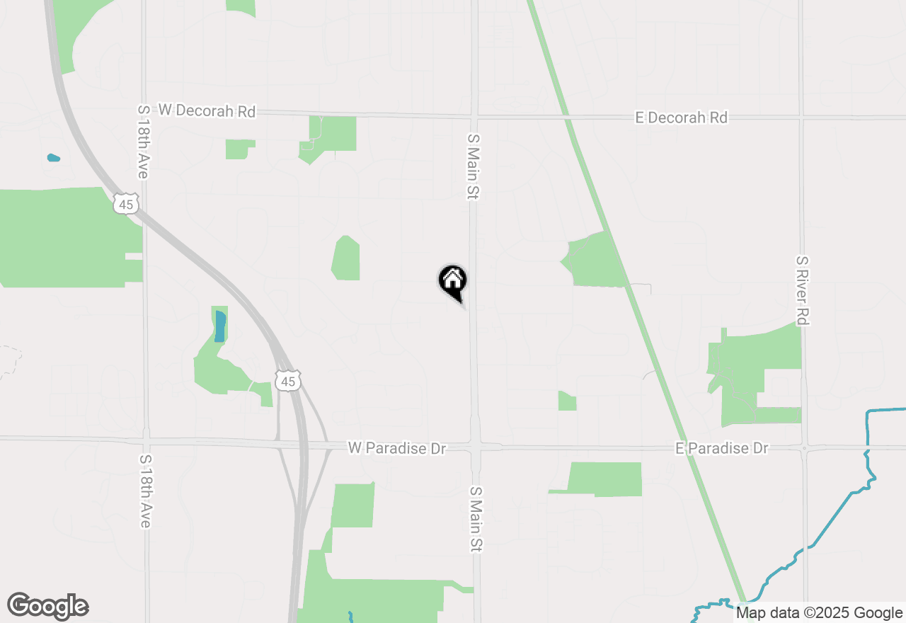 Map of 1229 5th Ave #1231, West Bend, WI 53095