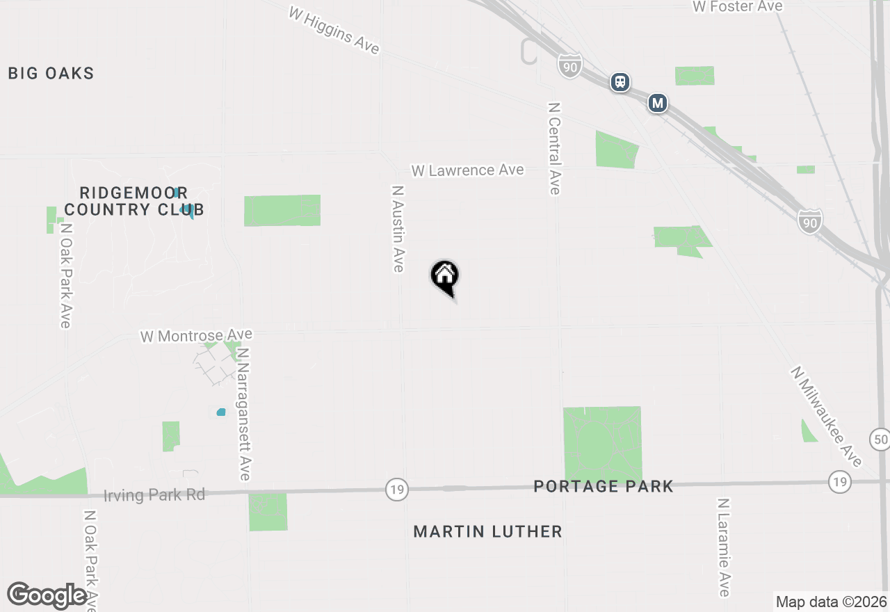 Map of 4437 N Marmora Avenue, Chicago, IL 60630