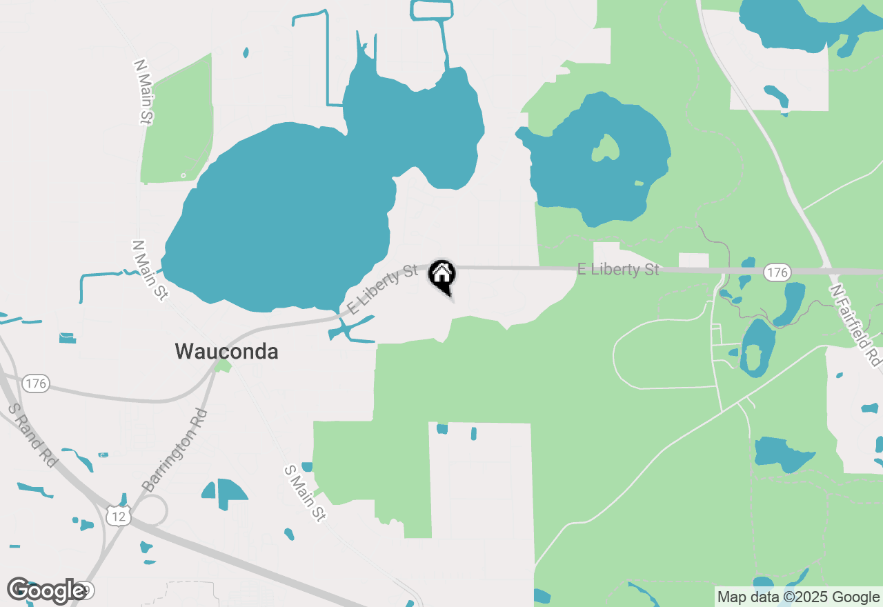 Map of 225 Delia Drive, Wauconda, IL 60084