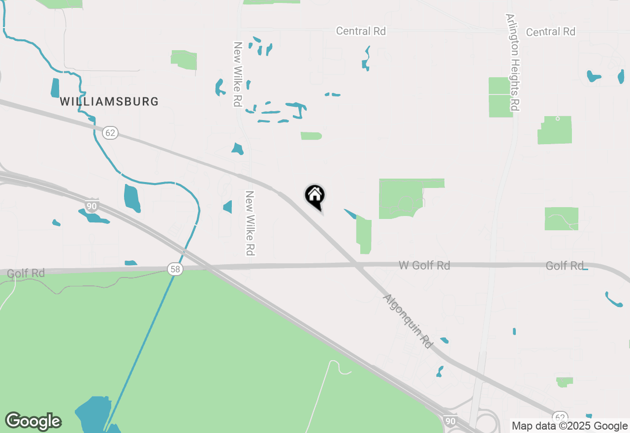 Map of 1630 S Princeton Avenue, Arlington Heights, IL 60005