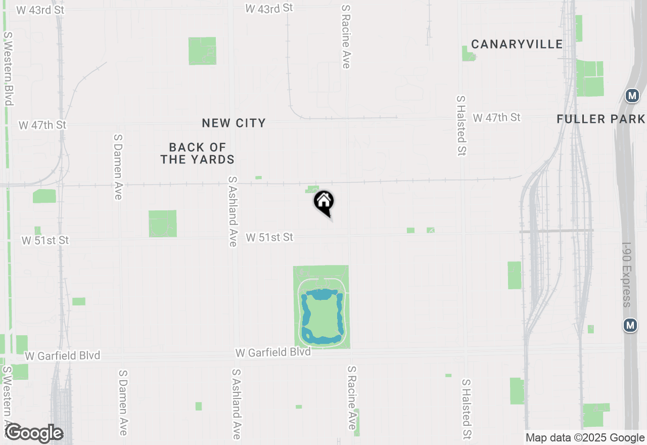 Map of 5033 S Throop Street, Chicago, IL 60609