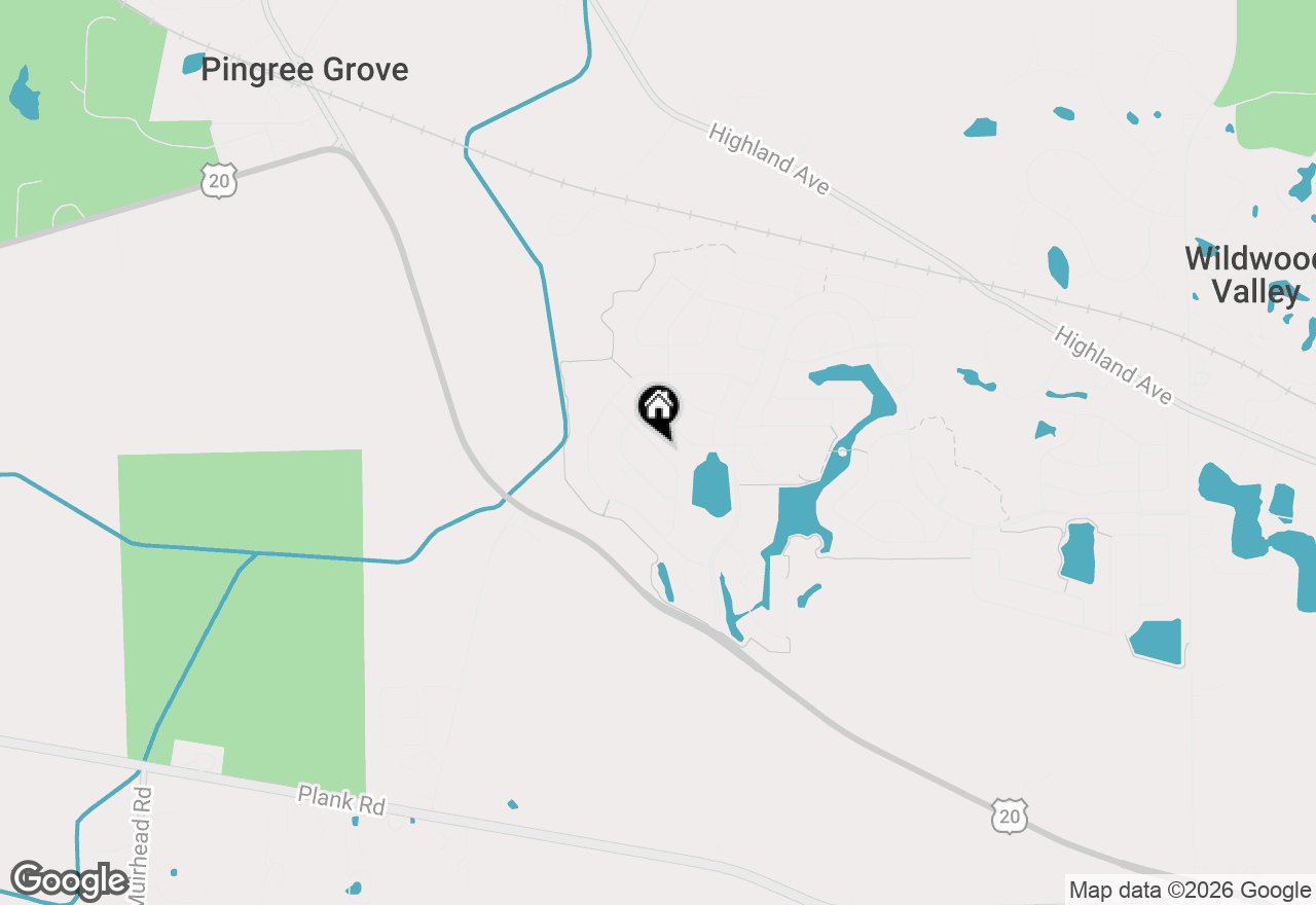 Map of 3679 Broadleaf Avenue, Elgin, IL 60124