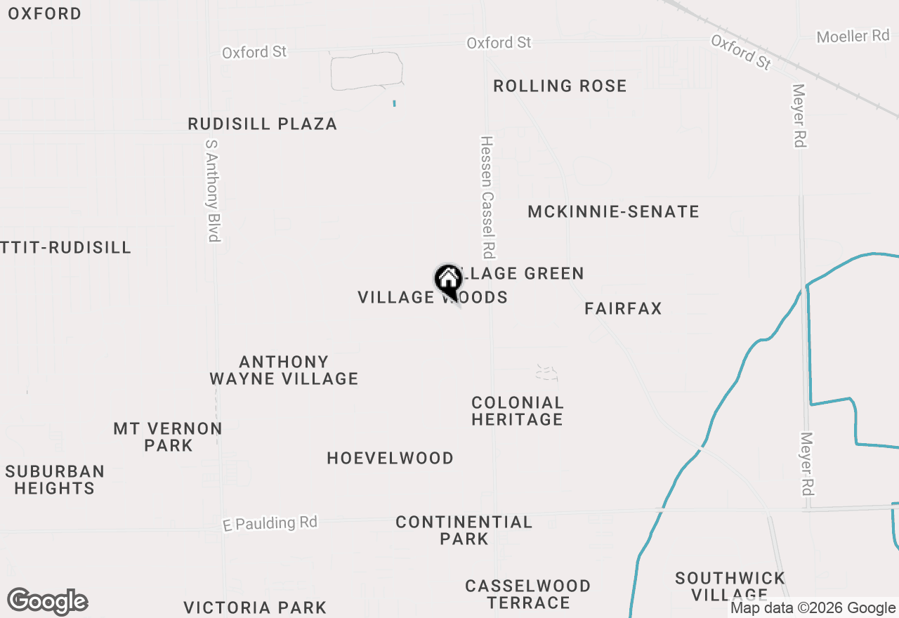 Map of 2924 Schaper Drive, Fort Wayne, IN 46806