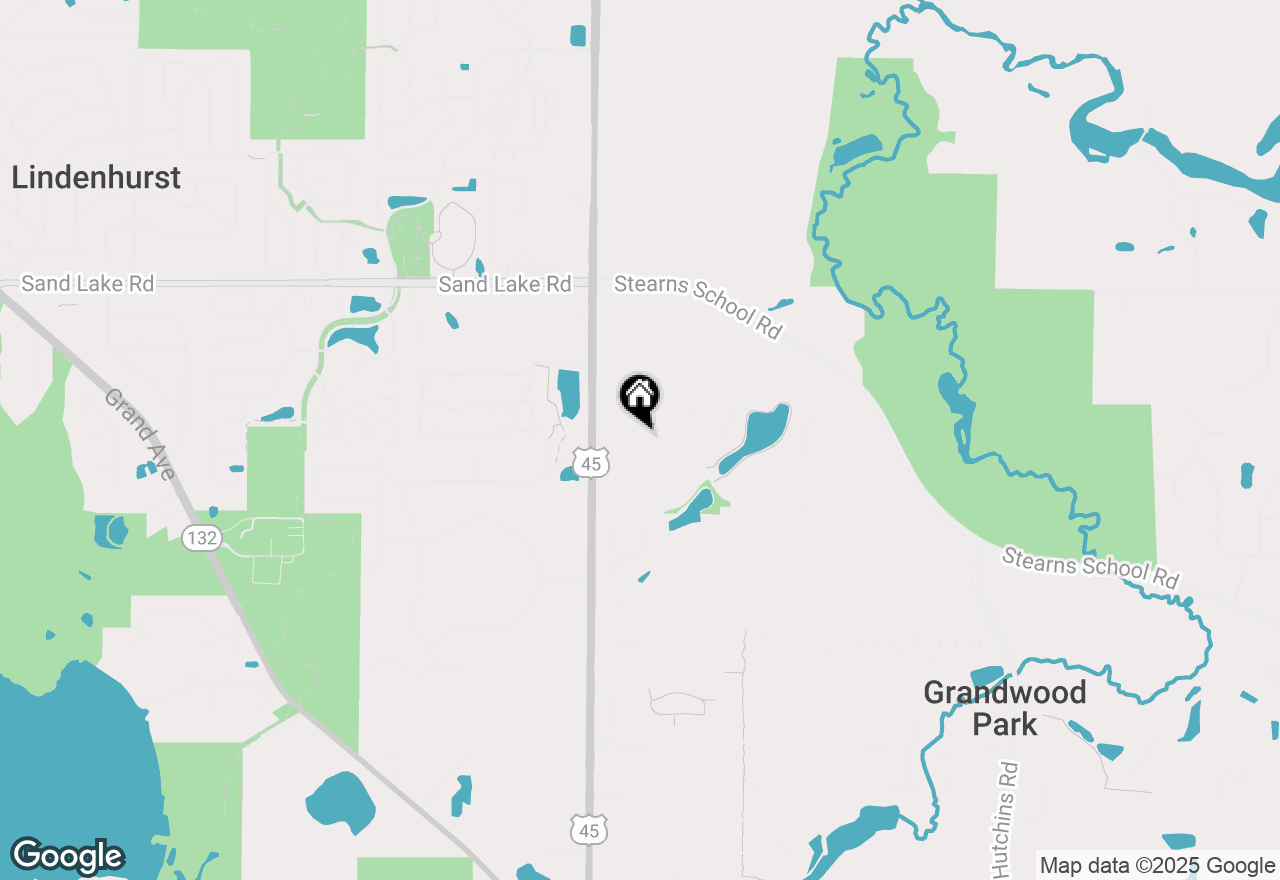 Map of 18983 W North Woodale Trail, Lake Villa, IL 60046