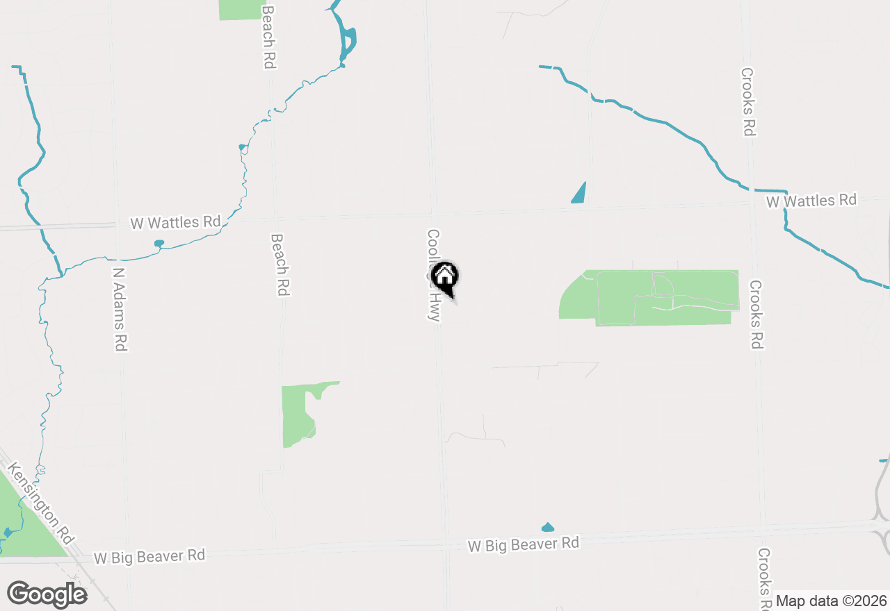 Map of 1981 Condor Drive, Troy, MI 48084