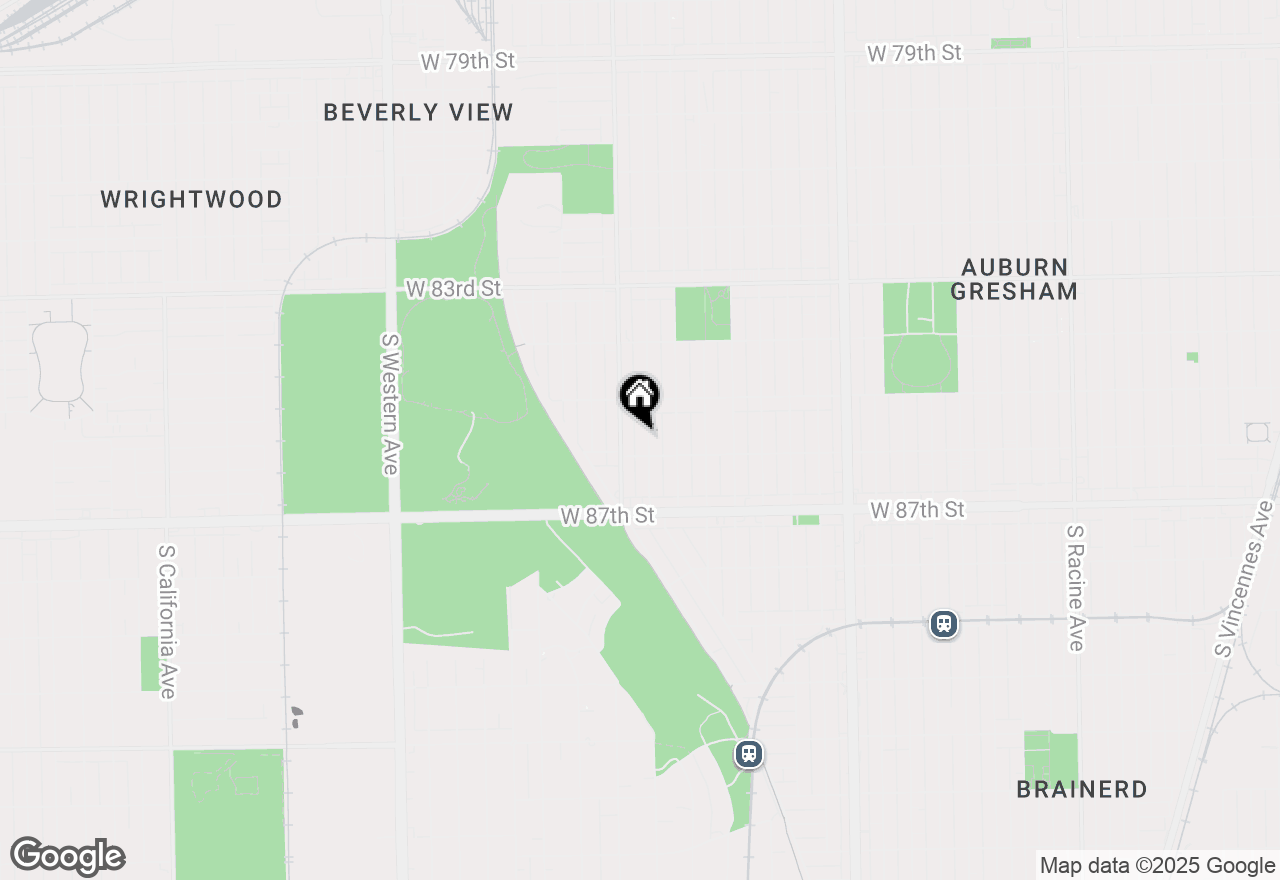 Map of 8542 S Winchester Avenue, Chicago, IL 60620