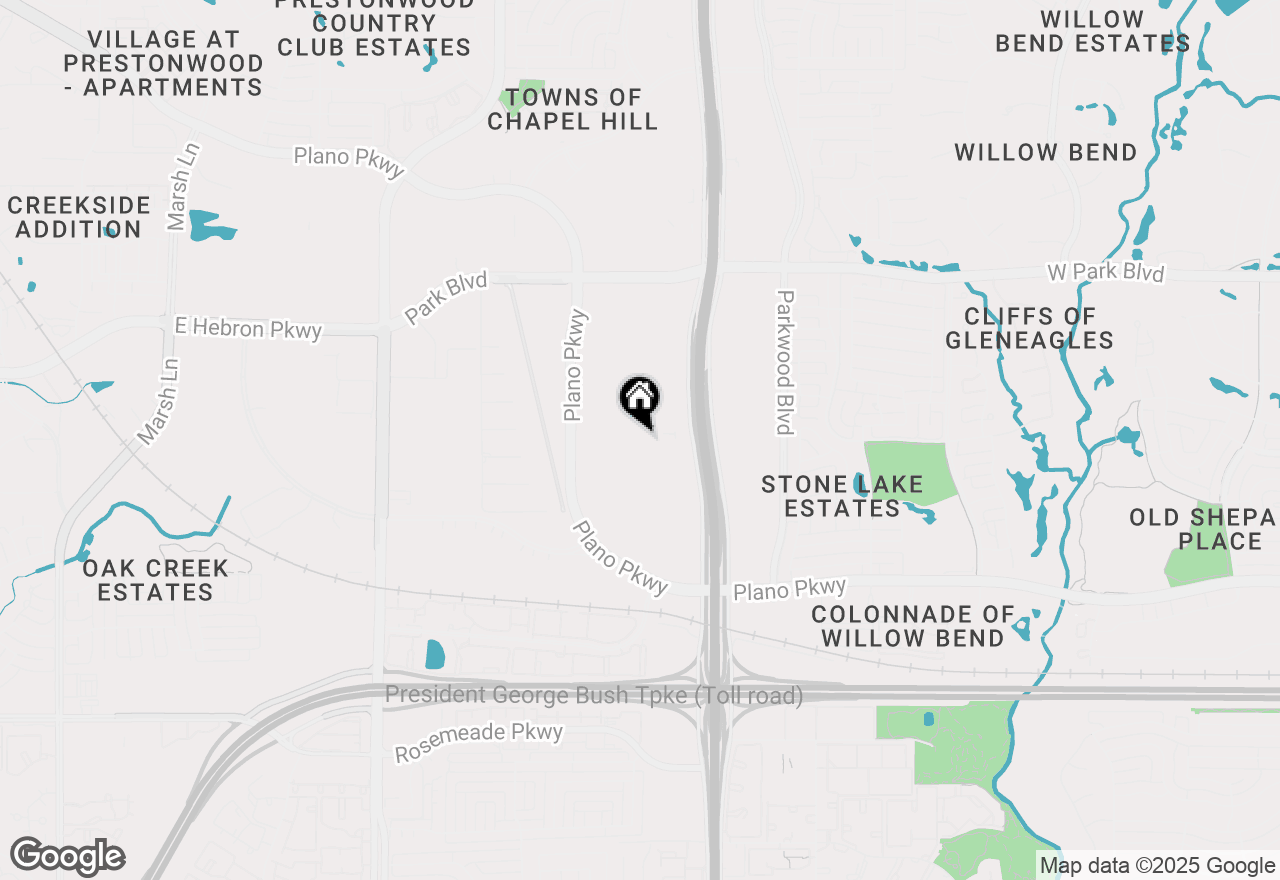 Map of 6275 W Plano Parkway #500 (OFFICE #5127), Plano, TX 75093