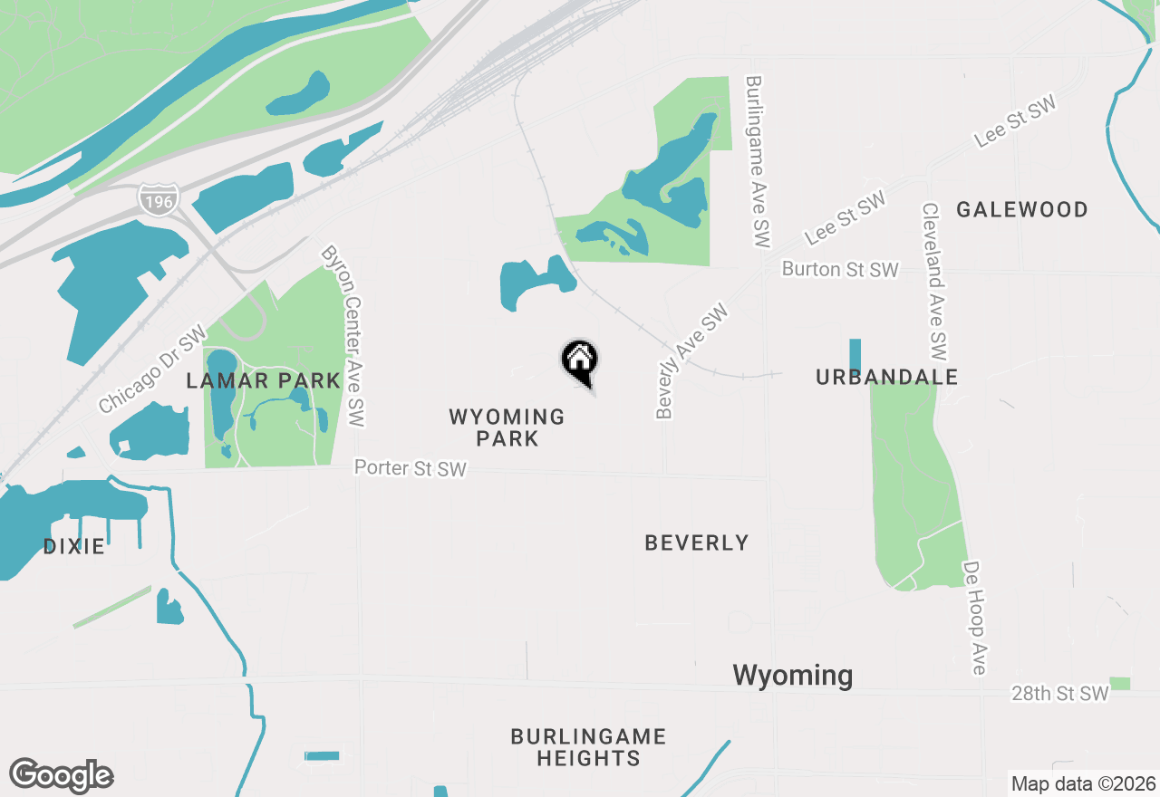 Map of 2232 Avon Avenue Sw, Wyoming, MI 49519