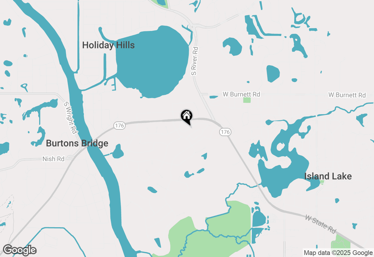 Map of 712 Nantucket Way, Island Lake, IL 60042