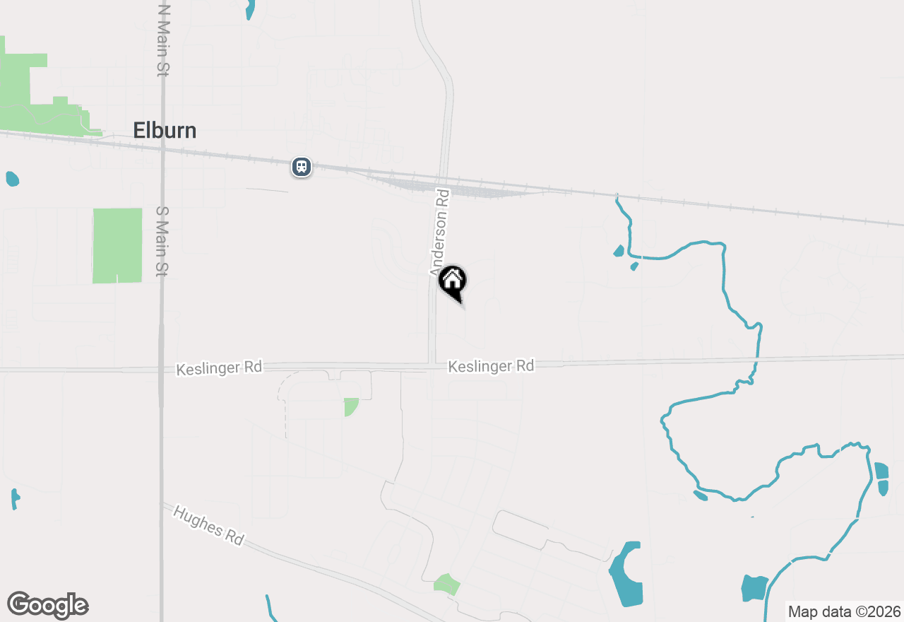 Map of 671 Virginia Street, Elburn, IL 60119