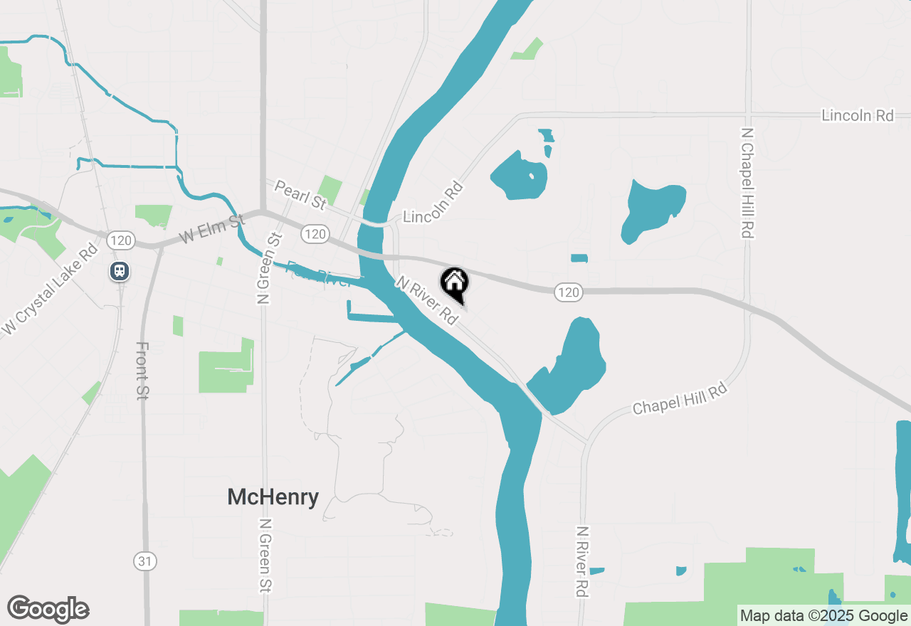 Map of 415 W North Boulevard, Mchenry, IL 60051