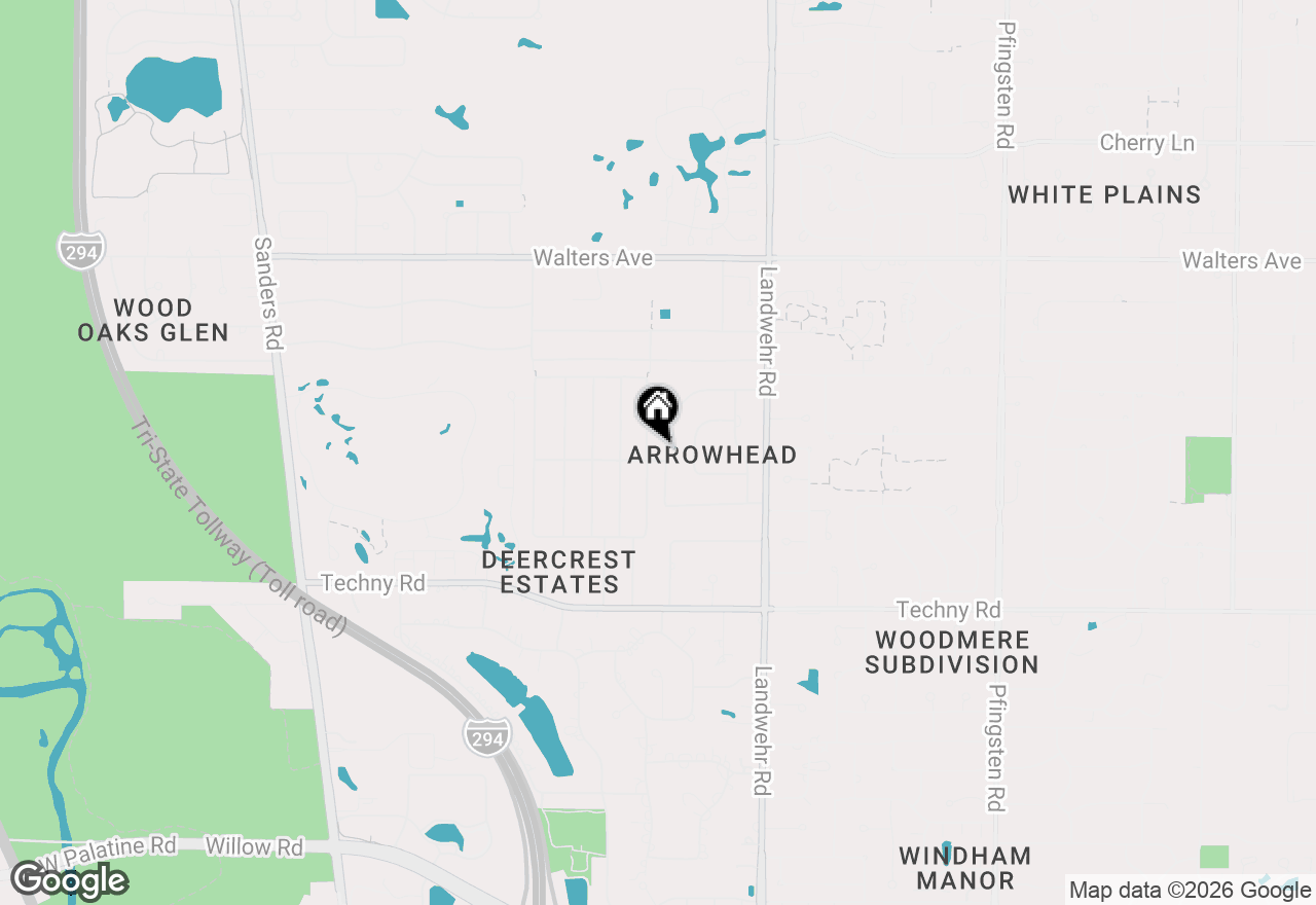 Map of 1708 Longvalley Drive, Northbrook, IL 60062