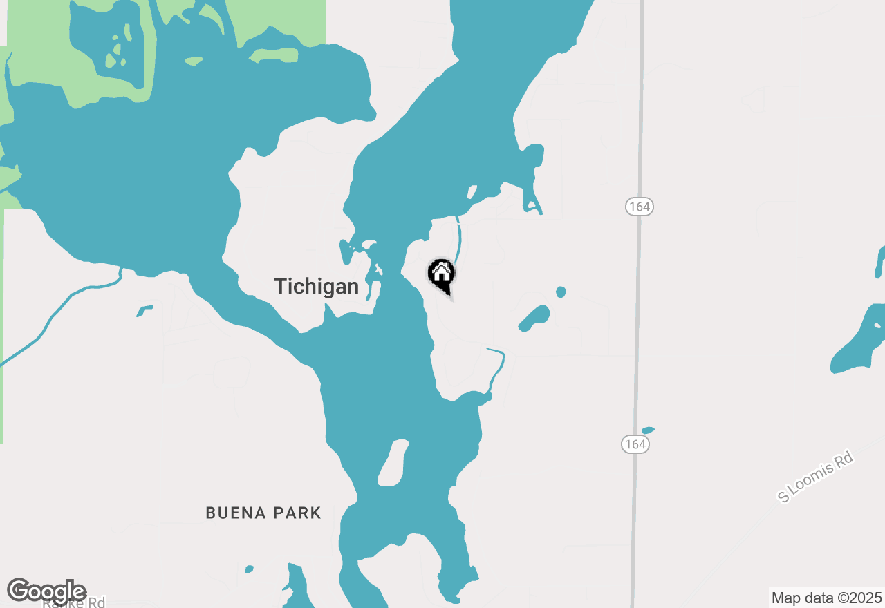 Map of 6461 Blue Heron Pointe Dr, Waterford, WI 53185