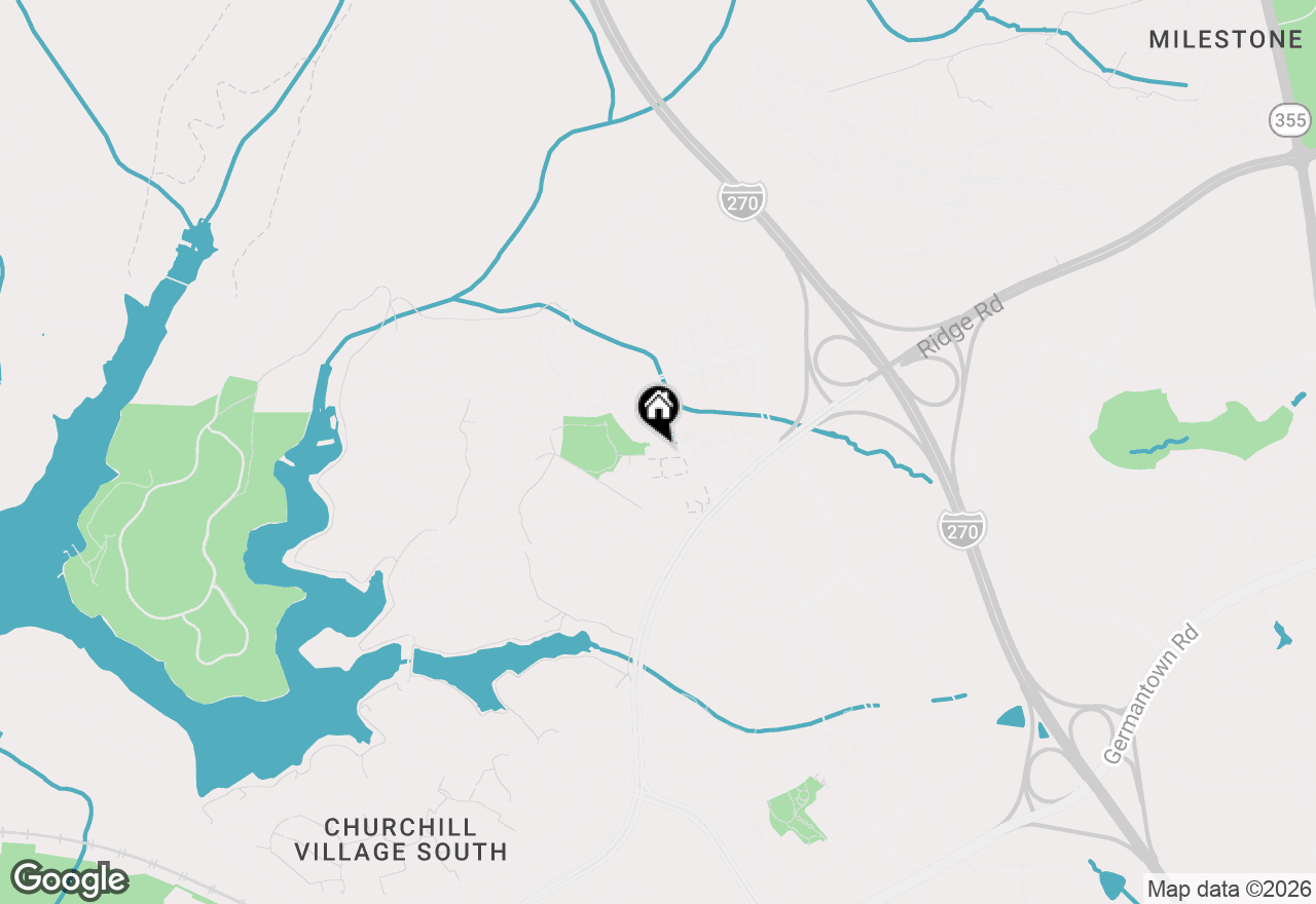 Map of 20665 Shadyside Way #8-122, Germantown, MD 20874