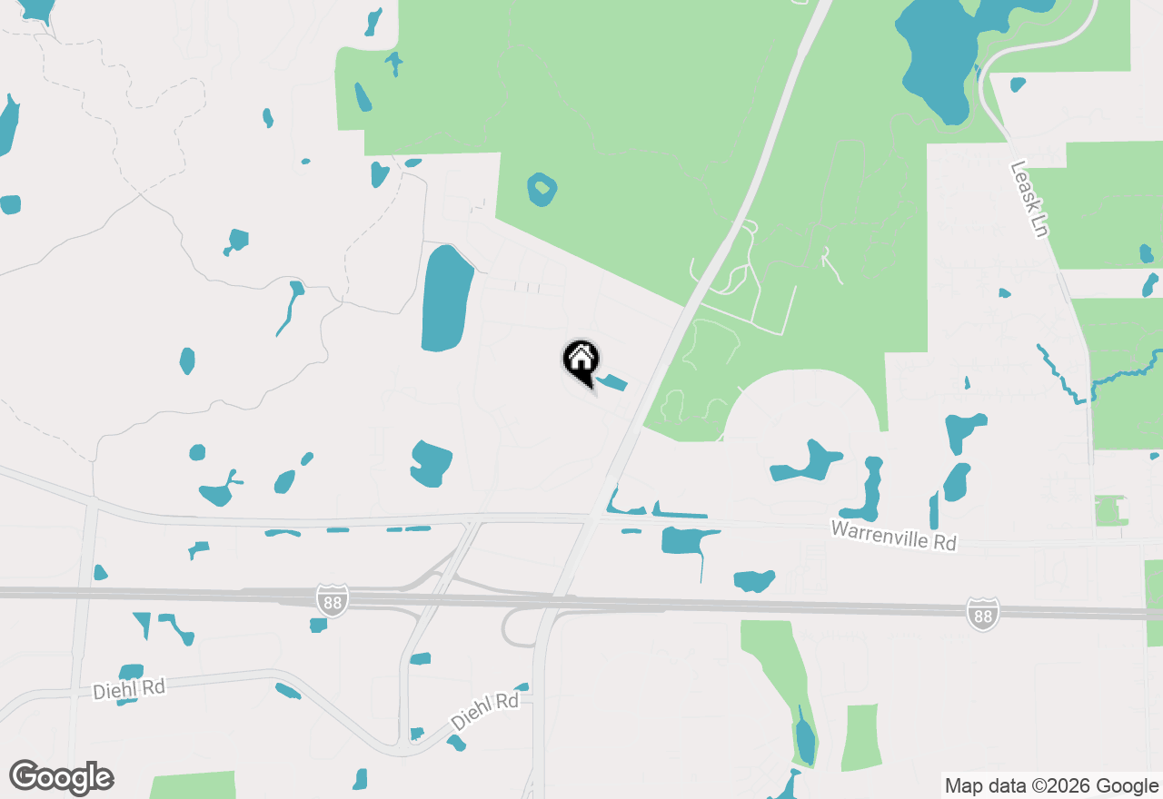Map of 2132 Weatherbee Lane, Naperville, IL 60563