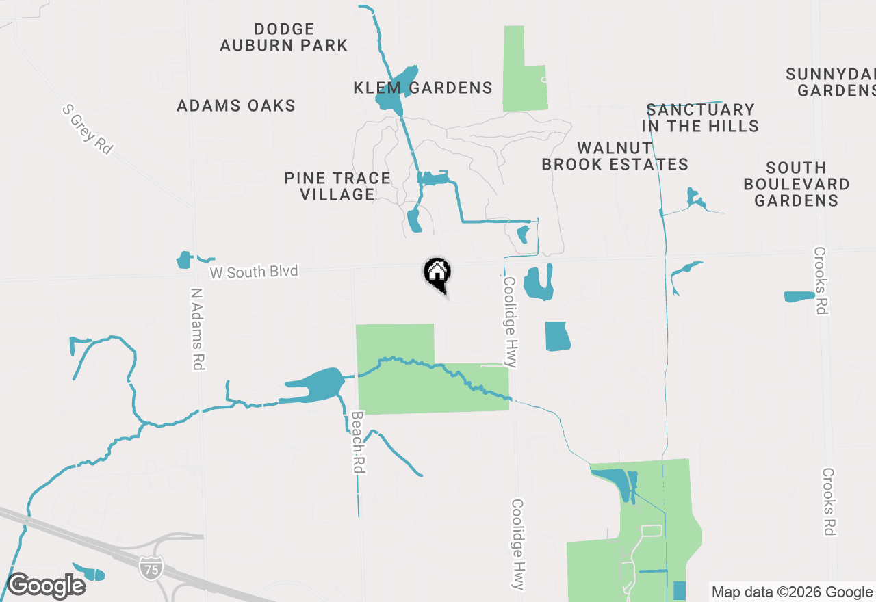 Map of 6807 Johnathon Drive, Troy, MI 48098