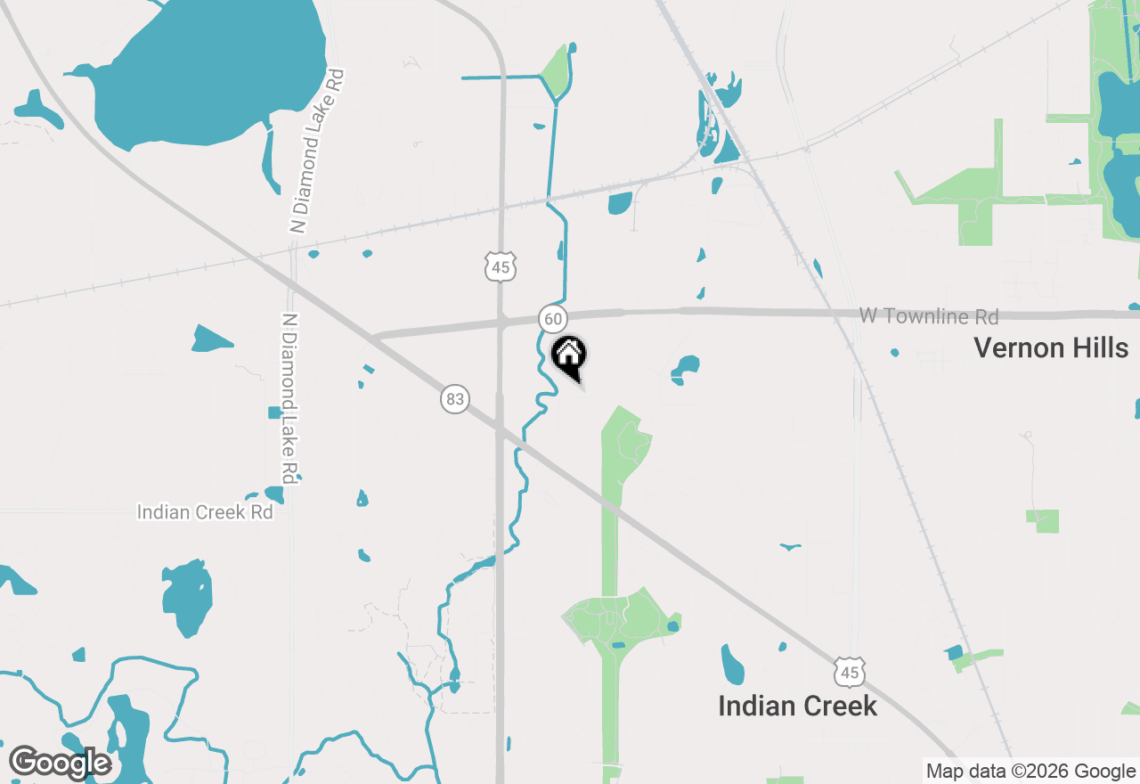 Map of 514 Yosemite Way, Mundelein, IL 60060