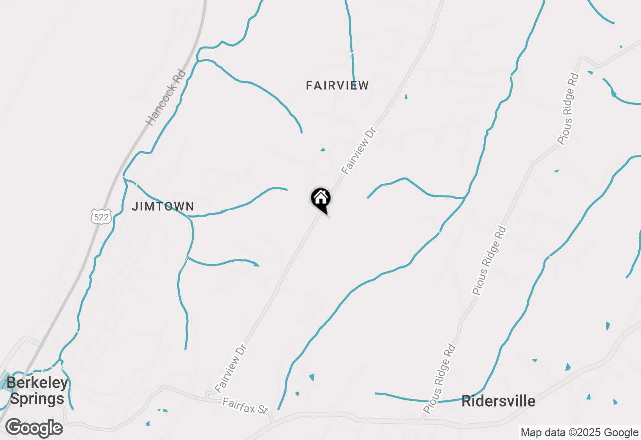 Map of 1048 Fairview Drive, Berkeley Springs, WV 25411