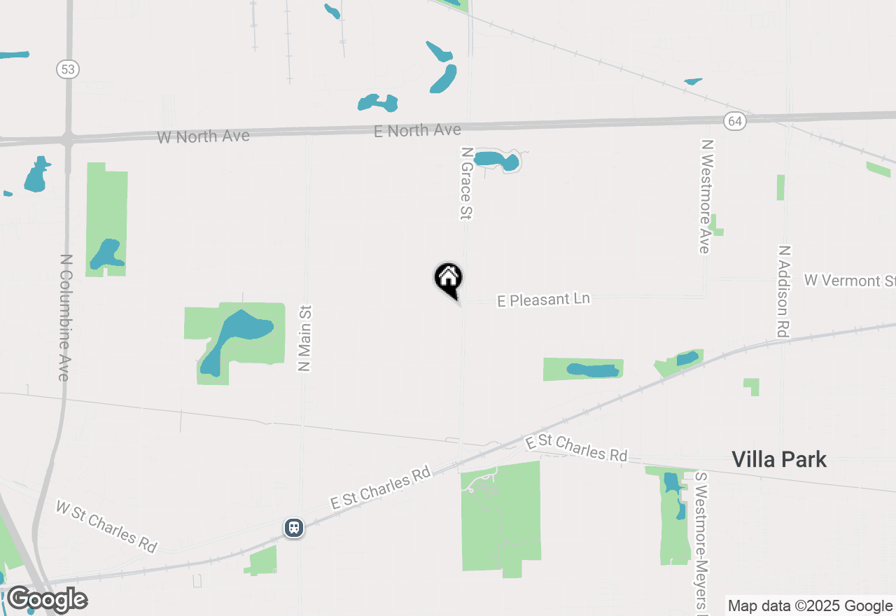 Map of 373 N Lombard Avenue, Lombard, IL 60148