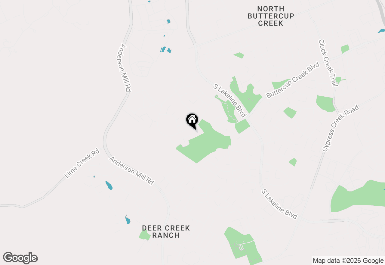 Map of 2009 Burnie Bishop Pl, Cedar Park, TX 78613