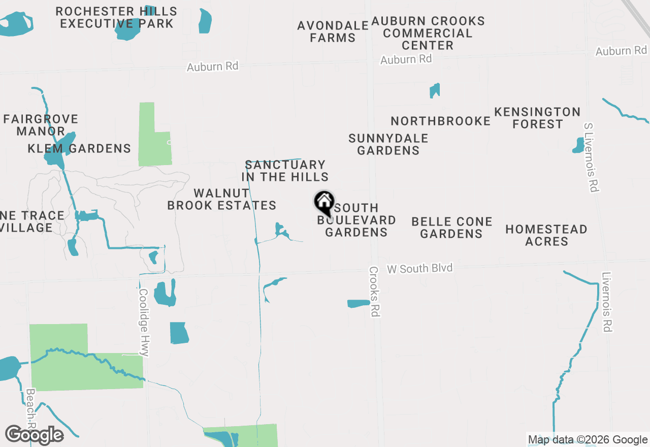 Map of 2222 Sanctuary Court Court #2, Rochester Hills, MI 48309